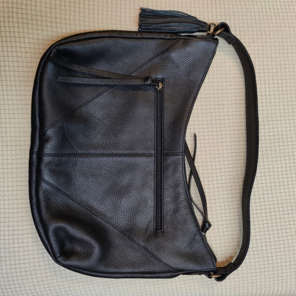 Harley-Davidson Women's Midnight Rider Studded Leather HOBO Purse - Picture 3 of 8